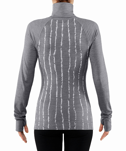 Термофутболка 1/1 з вовною мериноса, Wool-Tech