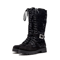 Сапоги кожаные с мехом Missouri