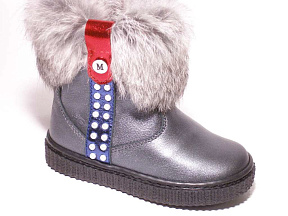 Ботинки кожаные с мехом Missouri