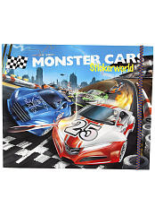 Книга з наклейками, Monster Cars