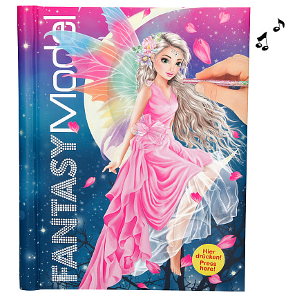 Альбом-розмальовка з музикою та підсвіткою, Fantasy Model