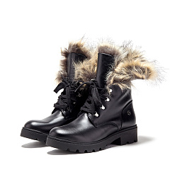 Черевики шкіряні з хутром Florens