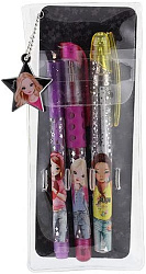 Набір міні-ручок, 3шт, Top Model