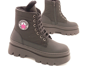 Черевики шкіряні з хутром Missouri