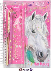 Блокнот з набором для письма, Miss Melody