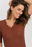Термофутболка 1/2 с шерстью мериноса, Woolen Lace