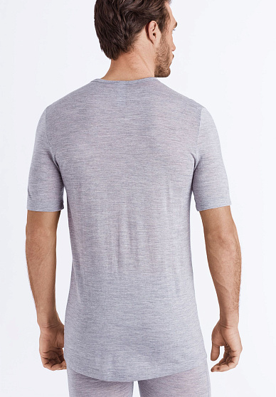 Термофутболка 1/2 з вовною мериноса, Light Merino