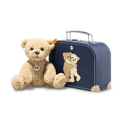 Ведмедик Teddy, 21 см, з валізкою