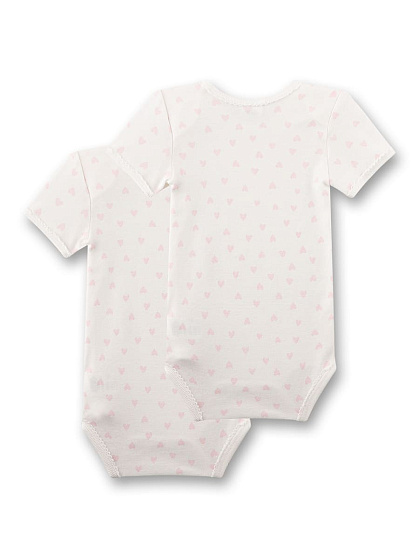 Боді, Pink polka dots, 1/2, 2 шт