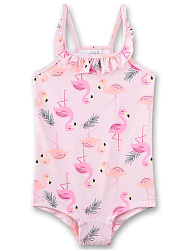 Купальник суцільний, Pink flamingo