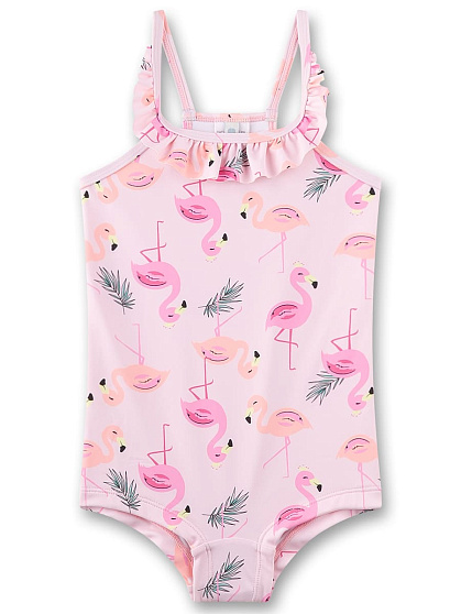 Купальник суцільний, Pink flamingo