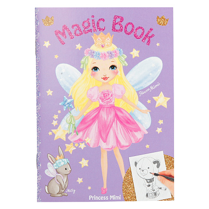 Альбом-розмальовка з магічними сторінками, Princess Mimi