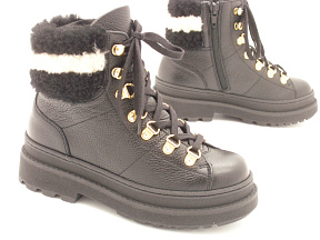 Черевики шкіряні з хутром Missouri