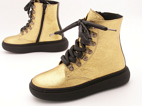 Черевики шкіряні з хутром Missouri