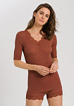 Термофутболка 1/2 с шерстью мериноса, Woolen Lace